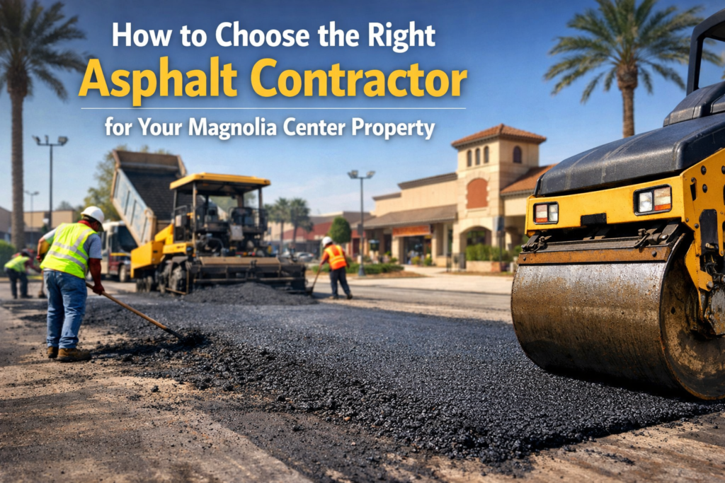 How to Choose the Right Asphalt Contractor for Your Magnolia Center Property